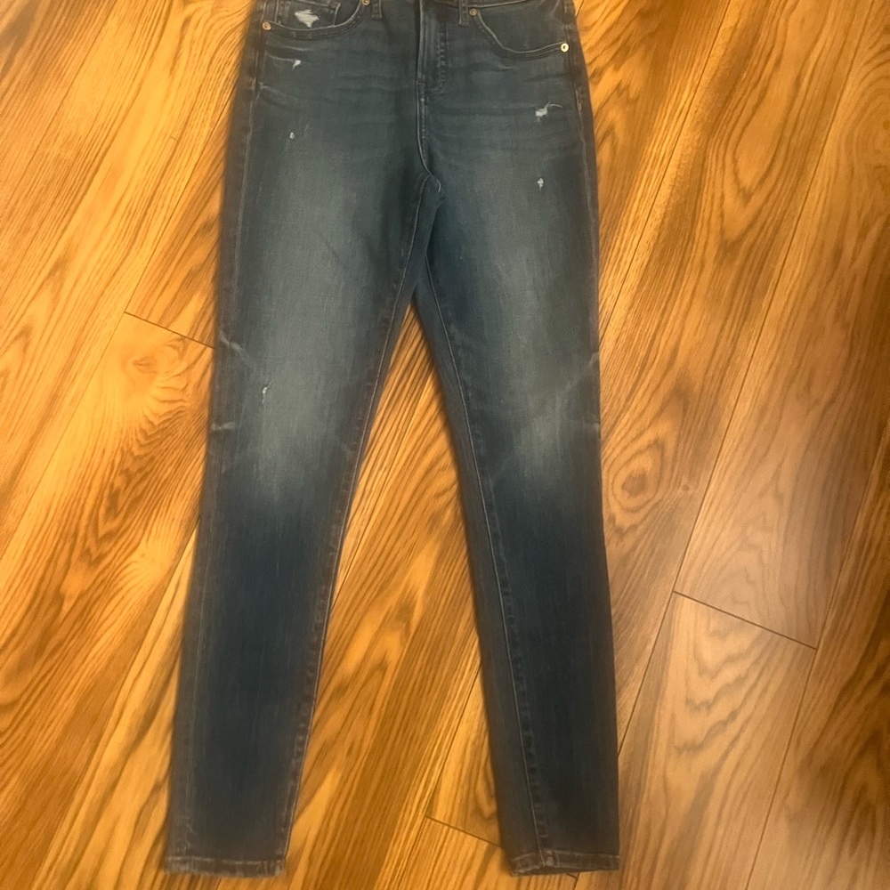 Express Women’s Blue  Skinny Mid Rise Jeans size 2R